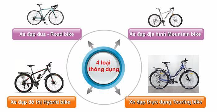 Các loại xe đạp đua