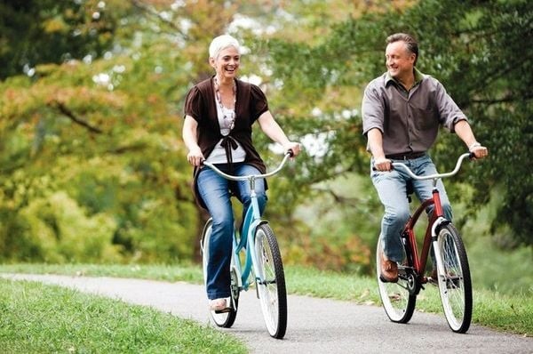 Tư thế đạp xe cho người thoát vị đĩa đệm