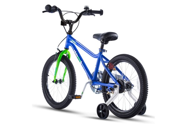 Xe đạp trẻ em 6-12 tuổi Chipmunk 18 Inch màu xanh CM18-1