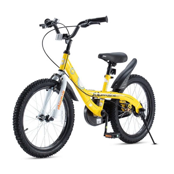 Xe đạp trẻ em 6-12 tuổi Chipmunk Submarine 18 Inch màu vàng CM18-4-YL