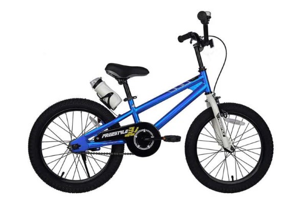 Xe đạp trẻ em 6-12 tuổi Royal Baby Freestyle 18 Inch màu xanh RB18B-6