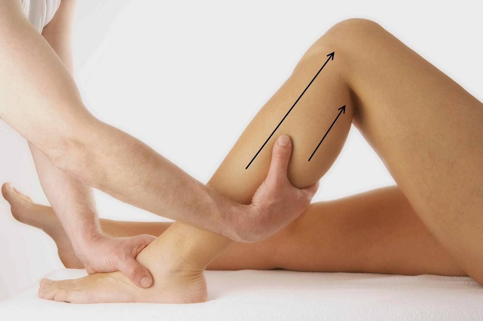 Kỹ thuật massage chân sau tập