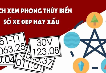 Cách tính điểm biển số xe theo thang điểm 100