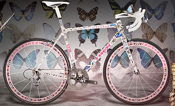 Trek Butterfly Madone chiếc xe đạp dựa trên ý tưởng nghệ thuật của Damien Hirst