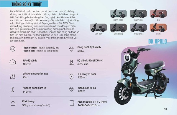 Các thông số kỹ thuật cần chú ý khi chọn mua xe đạp điện giá rẻ dưới 5 triệu